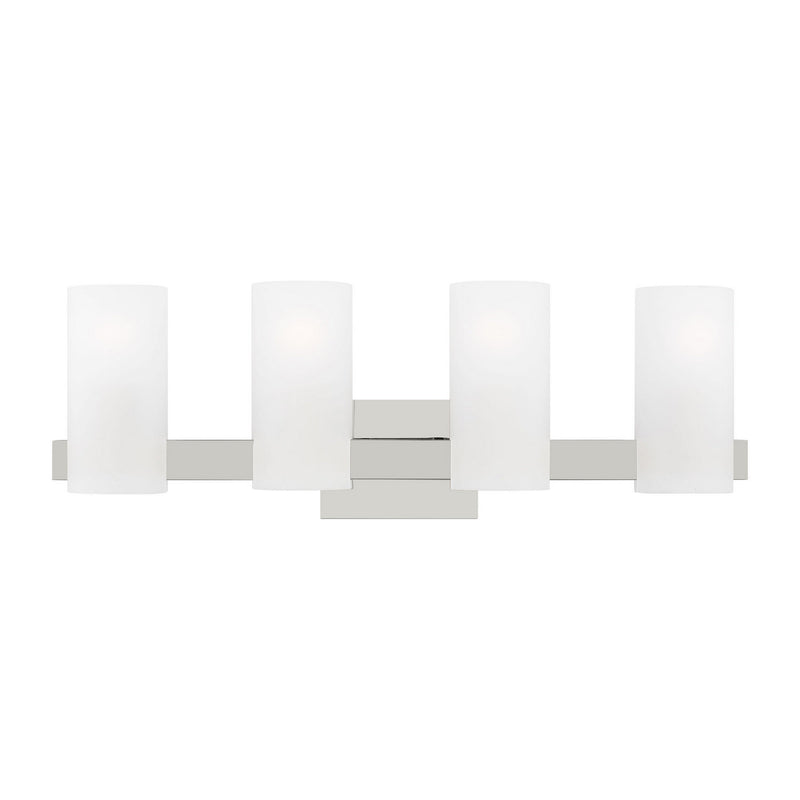 Four Light Vanity<br /><span style="color:#4AB0CE;">Entrega: 4-10 dias en USA</span><br /><span style="color:#4AB0CE;font-size:60%;">PREGUNTE POR ENTREGA EN PANAMA</span><br />Collection: Rhode<br />Finish: Chrome