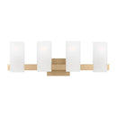 Four Light Vanity<br /><span style="color:#4AB0CE;">Entrega: 4-10 dias en USA</span><br /><span style="color:#4AB0CE;font-size:60%;">PREGUNTE POR ENTREGA EN PANAMA</span><br />Collection: Rhode<br />Finish: Satin Brass