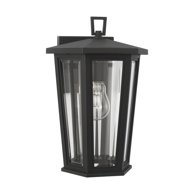 One Light Wall Lantern<br /><span style="color:#4AB0CE;">Entrega: 4-10 dias en USA</span><br /><span style="color:#4AB0CE;font-size:60%;">PREGUNTE POR ENTREGA EN PANAMA</span><br />Collection: Witley<br />Finish: Textured Black
