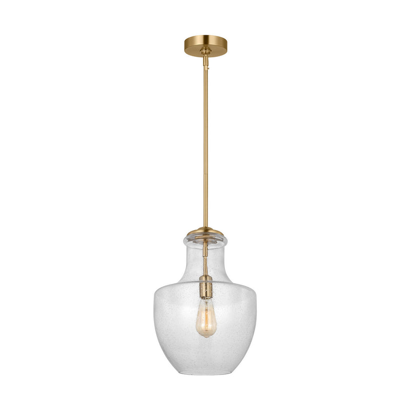 One Light Pendant<br /><span style="color:#4AB0CE;">Entrega: 4-10 dias en USA</span><br /><span style="color:#4AB0CE;font-size:60%;">PREGUNTE POR ENTREGA EN PANAMA</span><br />Collection: Baylor<br />Finish: Satin Brass