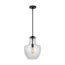 One Light Pendant<br /><span style="color:#4AB0CE;">Entrega: 4-10 dias en USA</span><br /><span style="color:#4AB0CE;font-size:60%;">PREGUNTE POR ENTREGA EN PANAMA</span><br />Collection: Baylor<br />Finish: Midnight Black