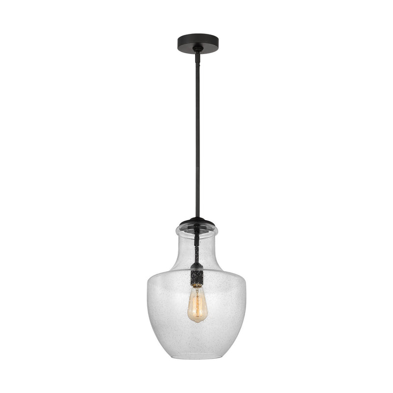 One Light Pendant<br /><span style="color:#4AB0CE;">Entrega: 4-10 dias en USA</span><br /><span style="color:#4AB0CE;font-size:60%;">PREGUNTE POR ENTREGA EN PANAMA</span><br />Collection: Baylor<br />Finish: Midnight Black