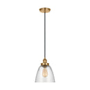 One Light Pendant<br /><span style="color:#4AB0CE;">Entrega: 4-10 dias en USA</span><br /><span style="color:#4AB0CE;font-size:60%;">PREGUNTE POR ENTREGA EN PANAMA</span><br />Collection: Baskin<br />Finish: Satin Brass