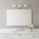 Visual Comfort Studio - DJV1113BS - Three Light Vanity - Lochdale - Brushed Nickel