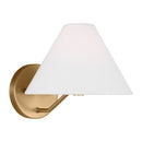One Light Bath Vanity<br /><span style="color:#4AB0CE;">Entrega: 7-8 semanas en USA</span><br /><span style="color:#4AB0CE;font-size:60%;">PREGUNTE POR ENTREGA EN PANAMA</span><br />Collection: Burke<br />Finish: Satin Brass