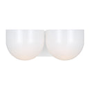 Two Light Vanity<br /><span style="color:#4AB0CE;">Entrega: 4-10 dias en USA</span><br /><span style="color:#4AB0CE;font-size:60%;">PREGUNTE POR ENTREGA EN PANAMA</span><br />Collection: Cheverny<br />Finish: Matte White