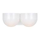 Two Light Vanity<br /><span style="color:#4AB0CE;">Entrega: 4-10 dias en USA</span><br /><span style="color:#4AB0CE;font-size:60%;">PREGUNTE POR ENTREGA EN PANAMA</span><br />Collection: Cheverny<br />Finish: Matte White