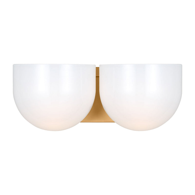 Two Light Vanity<br /><span style="color:#4AB0CE;">Entrega: 4-10 dias en USA</span><br /><span style="color:#4AB0CE;font-size:60%;">PREGUNTE POR ENTREGA EN PANAMA</span><br />Collection: Cheverny<br />Finish: Burnished Brass