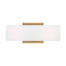 Two Light Wall Sconce<br /><span style="color:#4AB0CE;">Entrega: 4-10 dias en USA</span><br /><span style="color:#4AB0CE;font-size:60%;">PREGUNTE POR ENTREGA EN PANAMA</span><br />Collection: Capalino<br />Finish: Satin Brass