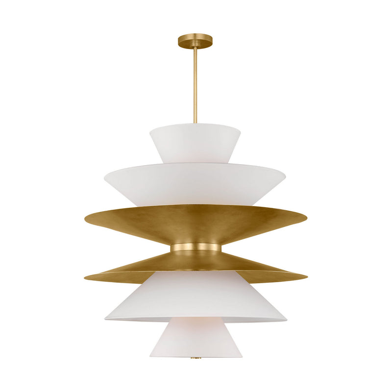 16 Light Pendant<br /><span style="color:#4AB0CE;">Entrega: 4-10 dias en USA</span><br /><span style="color:#4AB0CE;font-size:60%;">PREGUNTE POR ENTREGA EN PANAMA</span><br />Collection: Chambord<br />Finish: Gild