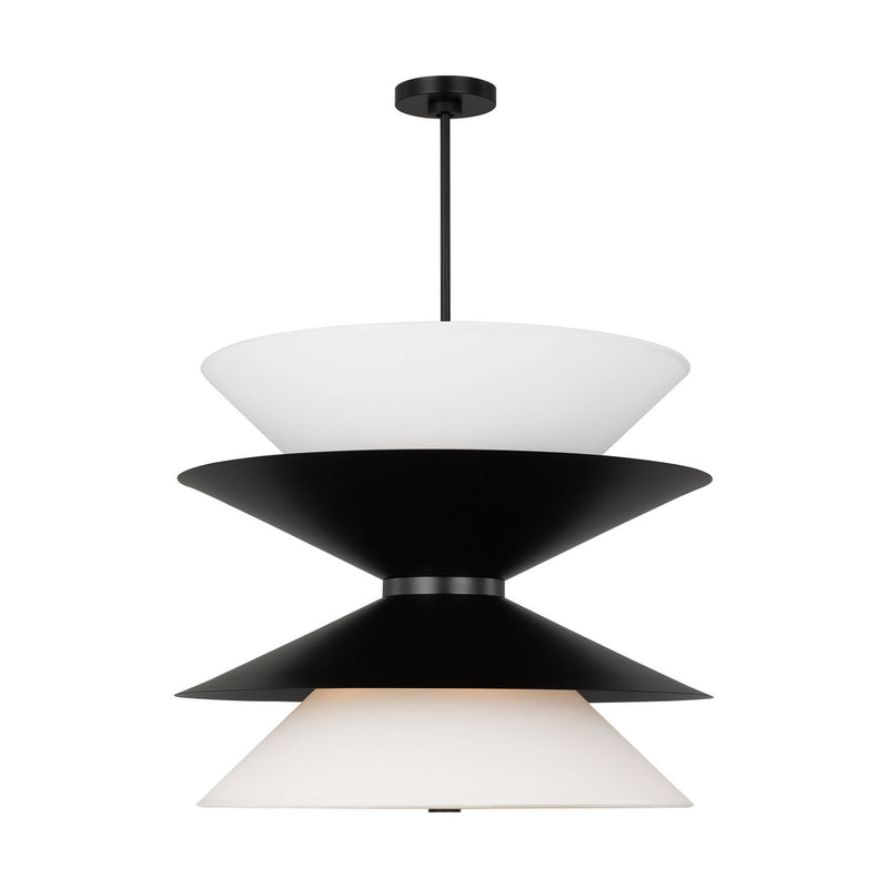 12 Light Pendant<br /><span style="color:#4AB0CE;">Entrega: 4-10 dias en USA</span><br /><span style="color:#4AB0CE;font-size:60%;">PREGUNTE POR ENTREGA EN PANAMA</span><br />Collection: Chambord<br />Finish: Aged Iron