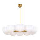 Ten Light Chandelier<br /><span style="color:#4AB0CE;">Entrega: 4-10 dias en USA</span><br /><span style="color:#4AB0CE;font-size:60%;">PREGUNTE POR ENTREGA EN PANAMA</span><br />Collection: Cheverny<br />Finish: Burnished Brass
