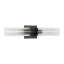 Two Light Wall Sconce<br /><span style="color:#4AB0CE;">Entrega: 4-10 dias en USA</span><br /><span style="color:#4AB0CE;font-size:60%;">PREGUNTE POR ENTREGA EN PANAMA</span><br />Collection: Sarita<br />Finish: Midnight Black