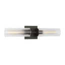 Two Light Wall Sconce<br /><span style="color:#4AB0CE;">Entrega: 4-10 dias en USA</span><br /><span style="color:#4AB0CE;font-size:60%;">PREGUNTE POR ENTREGA EN PANAMA</span><br />Collection: Sarita<br />Finish: Midnight Black