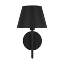 One Light Wall Sconce<br /><span style="color:#4AB0CE;">Entrega: 4-10 dias en USA</span><br /><span style="color:#4AB0CE;font-size:60%;">PREGUNTE POR ENTREGA EN PANAMA</span><br />Collection: Ender<br />Finish: Midnight Black