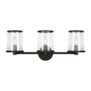 Three Light Vanity<br /><span style="color:#4AB0CE;">Entrega: 4-10 dias en USA</span><br /><span style="color:#4AB0CE;font-size:60%;">PREGUNTE POR ENTREGA EN PANAMA</span><br />Collection: Reynolds<br />Finish: Aged Iron