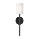 One Light Wall Sconce<br /><span style="color:#4AB0CE;">Entrega: 4-10 dias en USA</span><br /><span style="color:#4AB0CE;font-size:60%;">PREGUNTE POR ENTREGA EN PANAMA</span><br />Collection: Egmont<br />Finish: Midnight Black