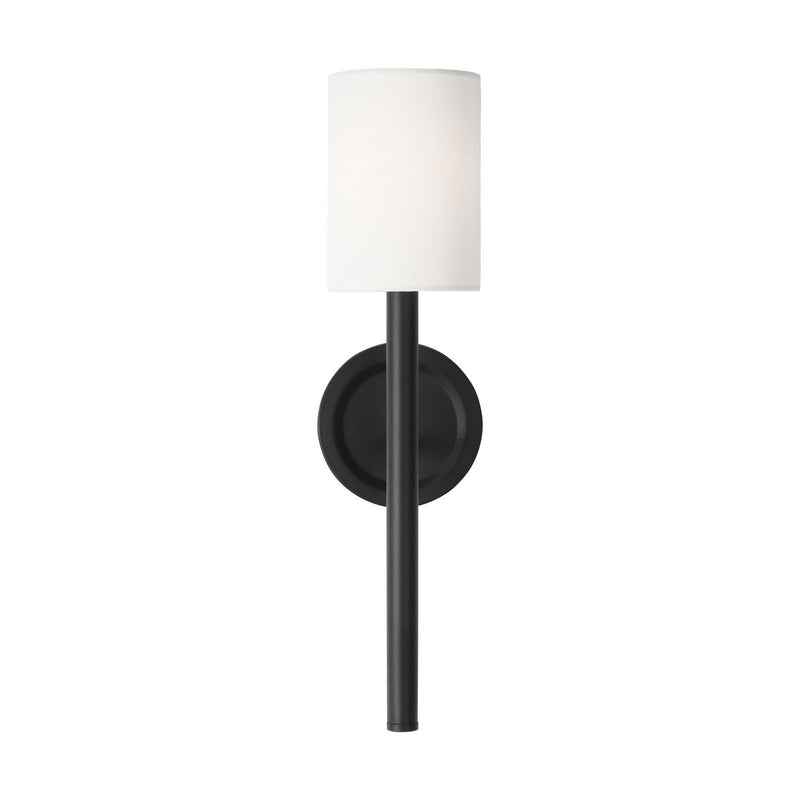 One Light Wall Sconce<br /><span style="color:#4AB0CE;">Entrega: 4-10 dias en USA</span><br /><span style="color:#4AB0CE;font-size:60%;">PREGUNTE POR ENTREGA EN PANAMA</span><br />Collection: Egmont<br />Finish: Midnight Black