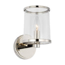 One Light Vanity<br /><span style="color:#4AB0CE;">Entrega: 4-10 dias en USA</span><br /><span style="color:#4AB0CE;font-size:60%;">PREGUNTE POR ENTREGA EN PANAMA</span><br />Collection: Reynolds<br />Finish: Polished Nickel