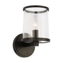 One Light Vanity<br /><span style="color:#4AB0CE;">Entrega: 4-10 dias en USA</span><br /><span style="color:#4AB0CE;font-size:60%;">PREGUNTE POR ENTREGA EN PANAMA</span><br />Collection: Reynolds<br />Finish: Aged Iron