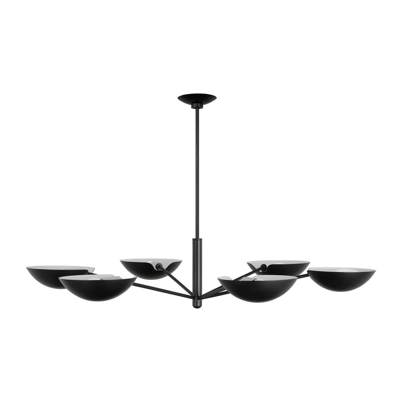 Six Light Chandelier<br /><span style="color:#4AB0CE;">Entrega: 4-10 dias en USA</span><br /><span style="color:#4AB0CE;font-size:60%;">PREGUNTE POR ENTREGA EN PANAMA</span><br />Collection: Nevel<br />Finish: Aged Iron
