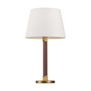 One Light Table Lamp<br /><span style="color:#4AB0CE;">Entrega: 7-8 semanas en USA</span><br /><span style="color:#4AB0CE;font-size:60%;">PREGUNTE POR ENTREGA EN PANAMA</span><br />Collection: Grayson<br />Finish: Time Worn Brass
