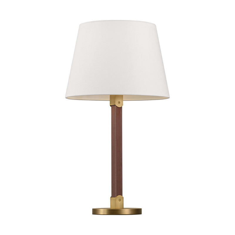 One Light Table Lamp<br /><span style="color:#4AB0CE;">Entrega: 7-8 semanas en USA</span><br /><span style="color:#4AB0CE;font-size:60%;">PREGUNTE POR ENTREGA EN PANAMA</span><br />Collection: Grayson<br />Finish: Time Worn Brass