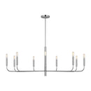 Nine Light Chandelier<br /><span style="color:#4AB0CE;">Entrega: 4-10 dias en USA</span><br /><span style="color:#4AB0CE;font-size:60%;">PREGUNTE POR ENTREGA EN PANAMA</span><br />Collection: Brianna<br />Finish: Polished Nickel