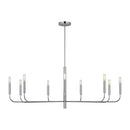 Nine Light Chandelier<br /><span style="color:#4AB0CE;">Entrega: 4-10 dias en USA</span><br /><span style="color:#4AB0CE;font-size:60%;">PREGUNTE POR ENTREGA EN PANAMA</span><br />Collection: Brianna<br />Finish: Polished Nickel