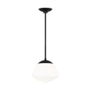 One Light Pendant<br /><span style="color:#4AB0CE;">Entrega: 4-10 dias en USA</span><br /><span style="color:#4AB0CE;font-size:60%;">PREGUNTE POR ENTREGA EN PANAMA</span><br />Collection: Milne<br />Finish: Midnight Black