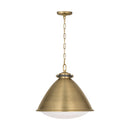 One Light Pendant<br /><span style="color:#4AB0CE;">Entrega: 8-9 semanas en USA</span><br /><span style="color:#4AB0CE;font-size:60%;">PREGUNTE POR ENTREGA EN PANAMA</span><br />Collection: Hayward<br />Finish: Time Worn Brass