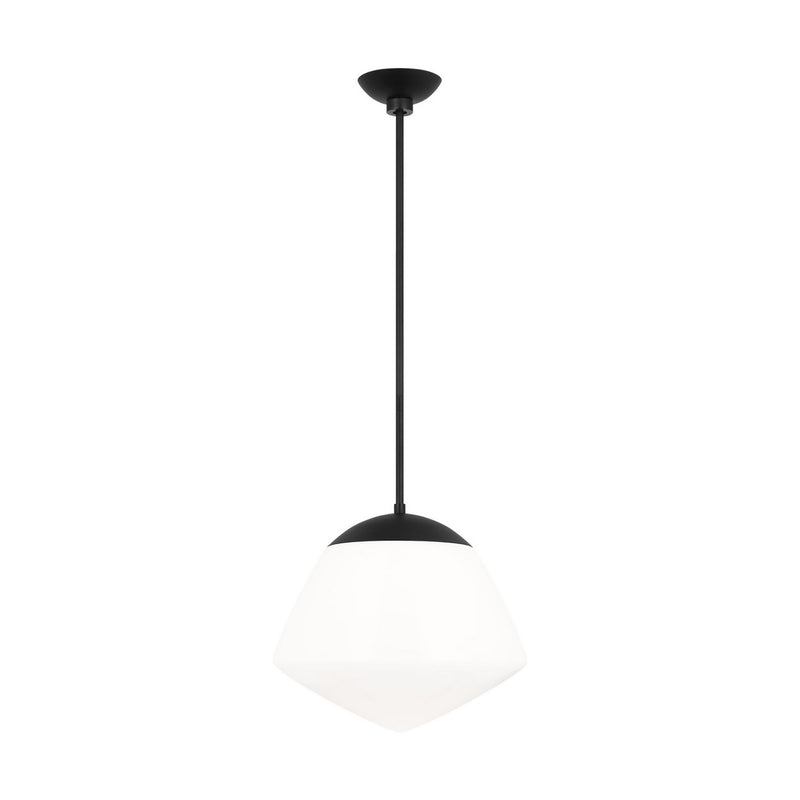 One Light Pendant<br /><span style="color:#4AB0CE;">Entrega: 4-10 dias en USA</span><br /><span style="color:#4AB0CE;font-size:60%;">PREGUNTE POR ENTREGA EN PANAMA</span><br />Collection: Milne<br />Finish: Midnight Black