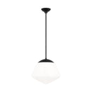One Light Pendant<br /><span style="color:#4AB0CE;">Entrega: 4-10 dias en USA</span><br /><span style="color:#4AB0CE;font-size:60%;">PREGUNTE POR ENTREGA EN PANAMA</span><br />Collection: Milne<br />Finish: Midnight Black