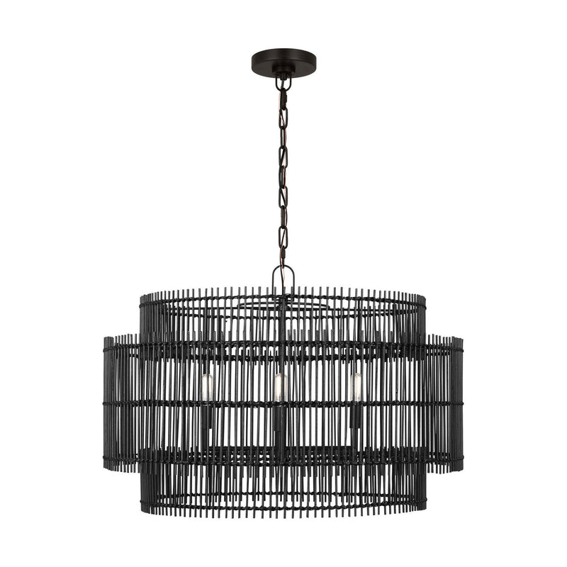 Four Light Pendant<br /><span style="color:#4AB0CE;">Entrega: 4-10 dias en USA</span><br /><span style="color:#4AB0CE;font-size:60%;">PREGUNTE POR ENTREGA EN PANAMA</span><br />Collection: Elio<br />Finish: Aged Iron