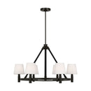 Six Light Chandelier<br /><span style="color:#4AB0CE;">Entrega: 4-10 dias en USA</span><br /><span style="color:#4AB0CE;font-size:60%;">PREGUNTE POR ENTREGA EN PANAMA</span><br />Collection: Grayson<br />Finish: Aged Iron