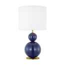 One Light Table Lamp<br /><span style="color:#4AB0CE;">Entrega: 4-10 dias en USA</span><br /><span style="color:#4AB0CE;font-size:60%;">PREGUNTE POR ENTREGA EN PANAMA</span><br />Collection: Suki<br />Finish: Navy