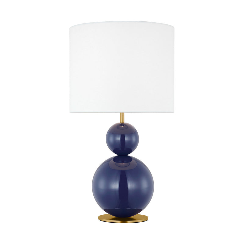 One Light Table Lamp<br /><span style="color:#4AB0CE;">Entrega: 4-10 dias en USA</span><br /><span style="color:#4AB0CE;font-size:60%;">PREGUNTE POR ENTREGA EN PANAMA</span><br />Collection: Suki<br />Finish: Navy