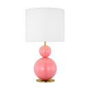 One Light Table Lamp<br /><span style="color:#4AB0CE;">Entrega: 4-10 dias en USA</span><br /><span style="color:#4AB0CE;font-size:60%;">PREGUNTE POR ENTREGA EN PANAMA</span><br />Collection: Suki<br />Finish: Coral