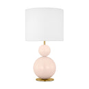 One Light Table Lamp<br /><span style="color:#4AB0CE;">Entrega: 4-10 dias en USA</span><br /><span style="color:#4AB0CE;font-size:60%;">PREGUNTE POR ENTREGA EN PANAMA</span><br />Collection: Suki<br />Finish: Blush