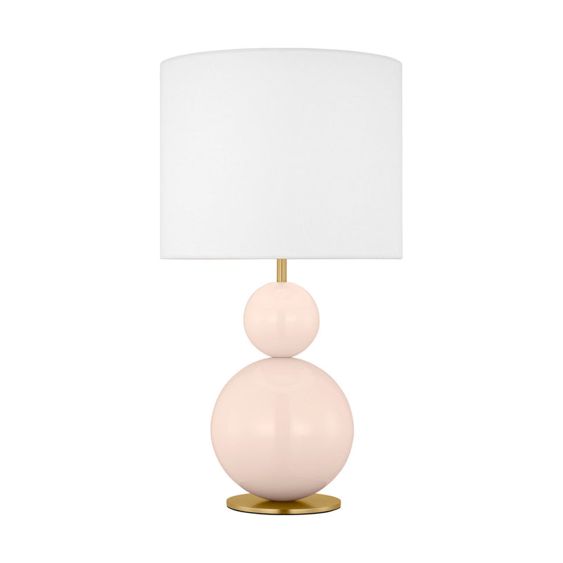 One Light Table Lamp<br /><span style="color:#4AB0CE;">Entrega: 4-10 dias en USA</span><br /><span style="color:#4AB0CE;font-size:60%;">PREGUNTE POR ENTREGA EN PANAMA</span><br />Collection: Suki<br />Finish: Blush