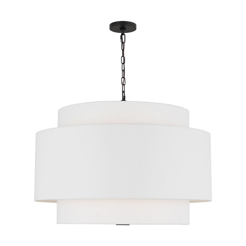 Four Light Pendant<br /><span style="color:#4AB0CE;">Entrega: 4-10 dias en USA</span><br /><span style="color:#4AB0CE;font-size:60%;">PREGUNTE POR ENTREGA EN PANAMA</span><br />Collection: Sawyer<br />Finish: Midnight Black