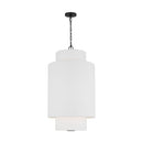 One Light Pendant<br /><span style="color:#4AB0CE;">Entrega: 4-10 dias en USA</span><br /><span style="color:#4AB0CE;font-size:60%;">PREGUNTE POR ENTREGA EN PANAMA</span><br />Collection: Sawyer<br />Finish: Midnight Black