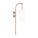One Light Wall Sconce<br /><span style="color:#4AB0CE;">Entrega: 4-10 dias en USA</span><br /><span style="color:#4AB0CE;font-size:60%;">PREGUNTE POR ENTREGA EN PANAMA</span><br />Collection: Lowell<br />Finish: Burnished Brass