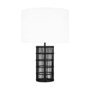 One Light Table Lamp<br /><span style="color:#4AB0CE;">Entrega: 4-10 dias en USA</span><br /><span style="color:#4AB0CE;font-size:60%;">PREGUNTE POR ENTREGA EN PANAMA</span><br />Collection: Elio<br />Finish: Aged Iron
