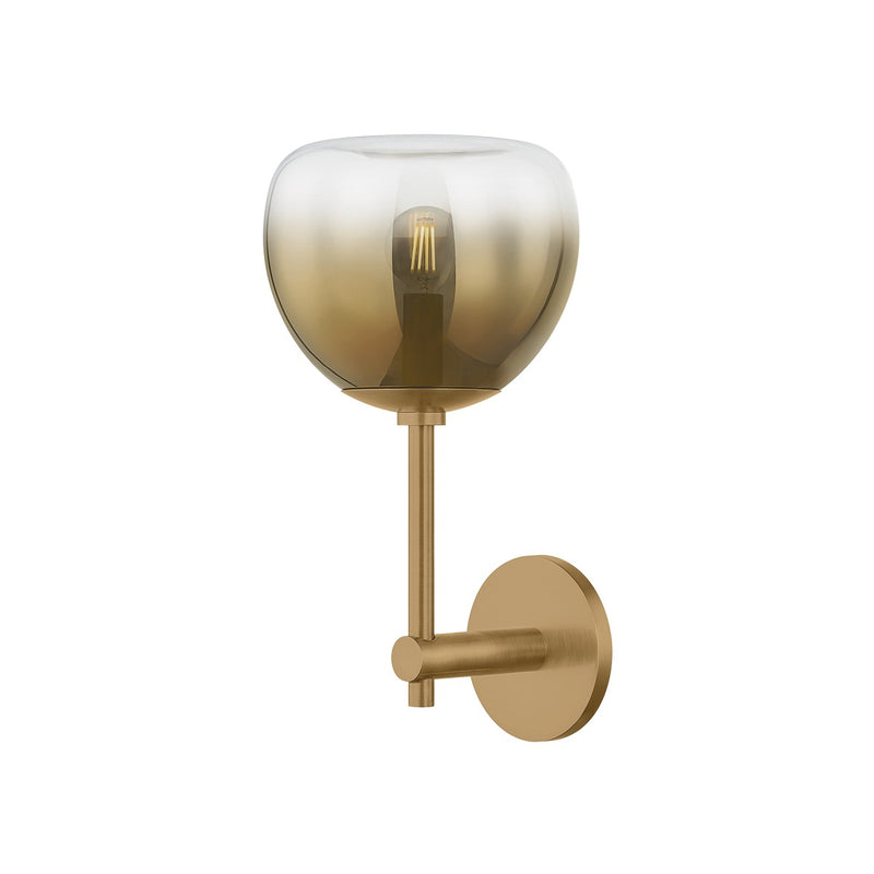 Troy Lighting - B3715-PBR - One Light Wall Sconce - August - Patina Brass