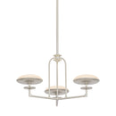 Troy Lighting - F2127-WSL - LED Chandelier - Pacific - Warm Silver Leaf