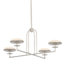 Troy Lighting - F2139-WSL - LED Chandelier - Pacific - Warm Silver Leaf