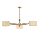 Troy Lighting - F5650-PBR - Three Light Chandelier - Mailo - Patina Brass