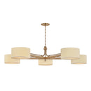 Troy Lighting - F5665-PBR - Five Light Chandelier - Mailo - Patina Brass