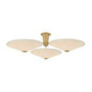 Corbett Lighting - 521-45-VB - LED Flush Mount - Cologne - Vintage Brass
